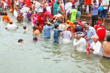 PEOPLE BATHING